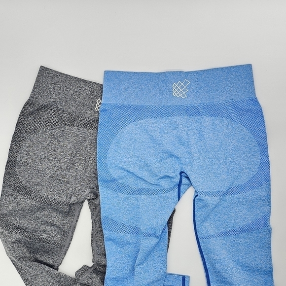 Jed North Workout Leggings Bundle (2) Blue & Grey Size Small - Picture 8 of 16